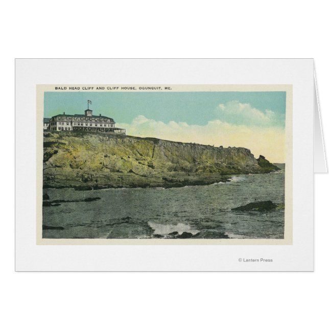 Bald Head Cliff and Exterior of Cliff House # (Front Horizontal)