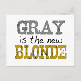 Bald Is The New Blonde Postcard