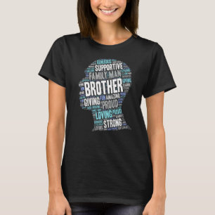 Bald Man Brother Sibling Father's Day T-Shirt