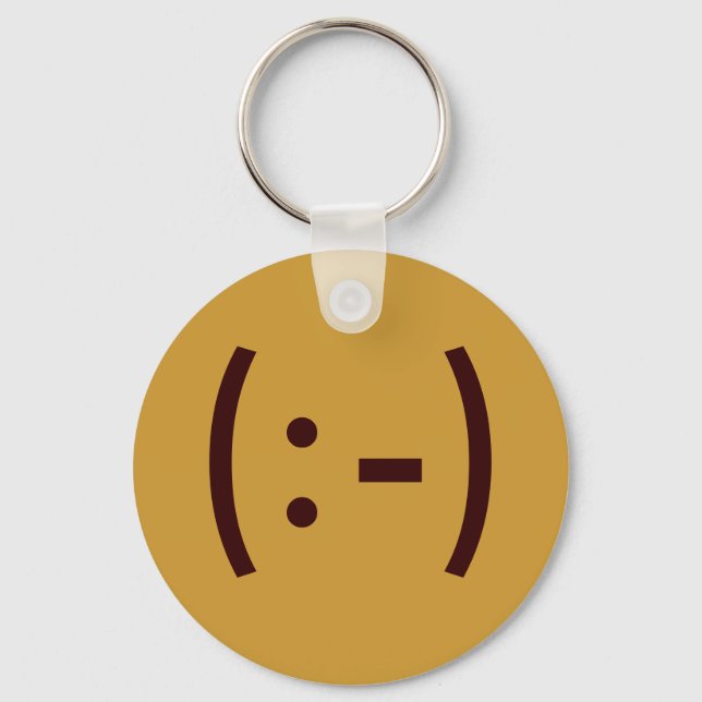 Bald Man Key Ring (Front)