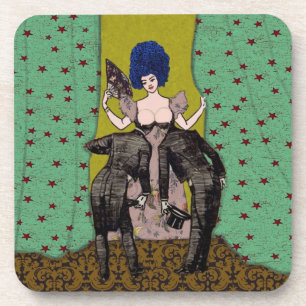 Bald Men - Coasters 6 Set High Gloss