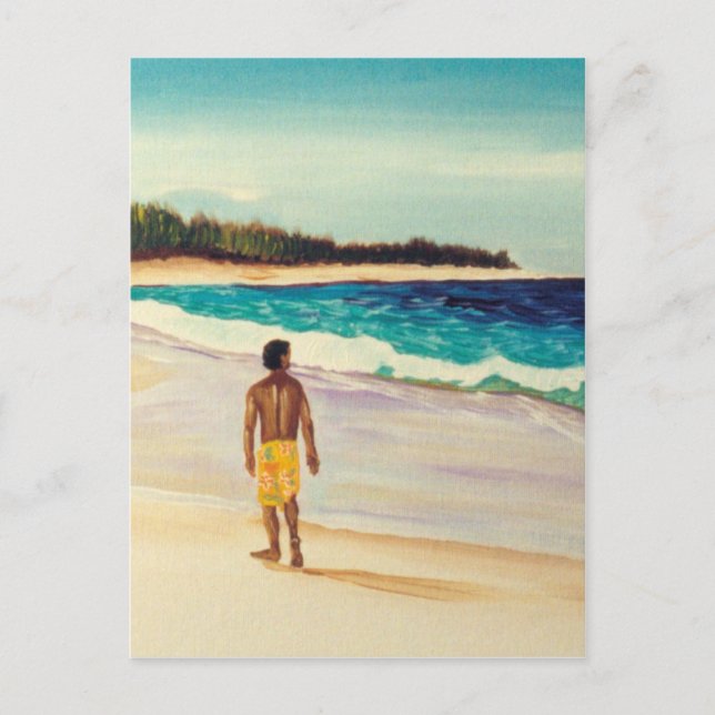 Baldwin Beach Paia Maui Postcard (Front)