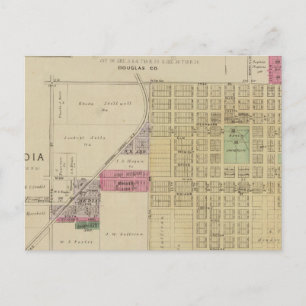 Baldwin City, Douglas County, Kansas Postcard