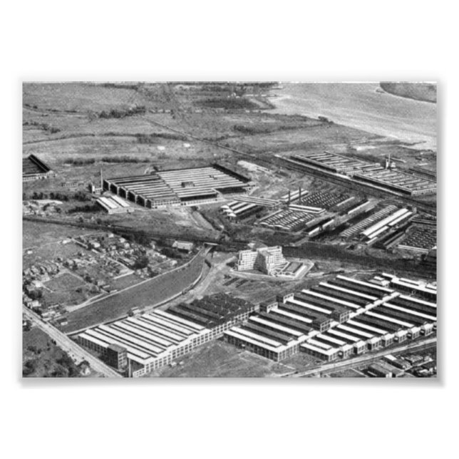 Baldwin Locomotive Works,  Eddystone Pennsylvania Photo Print (Front)