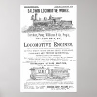 Baldwin Locomotive Works Railway Locomotives