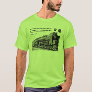 Baldwin Locomotive Works S-2 PRR Steam Turbine T-Shirt