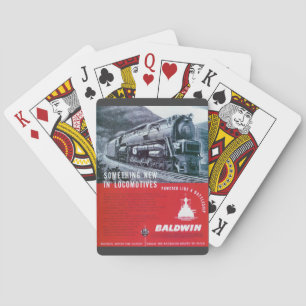 Baldwin Locomotive Works S-2 Steam Turbine Playing Cards