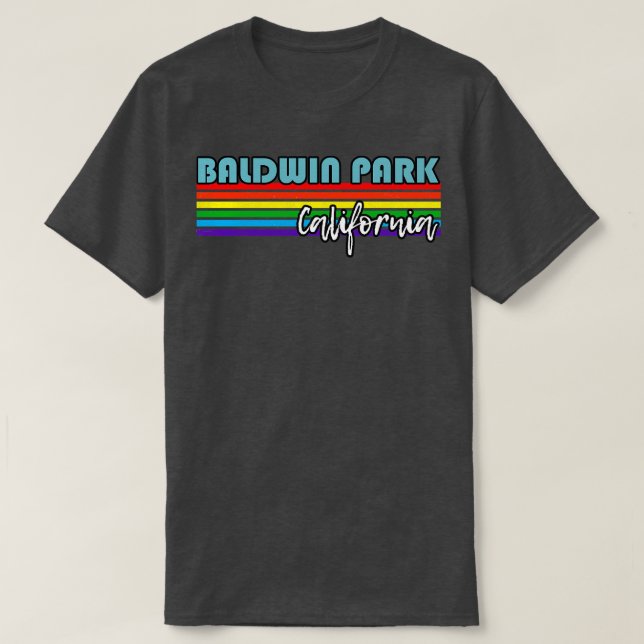 Baldwin Park California Pride  Baldwin Park LGBT G T-Shirt (Design Front)