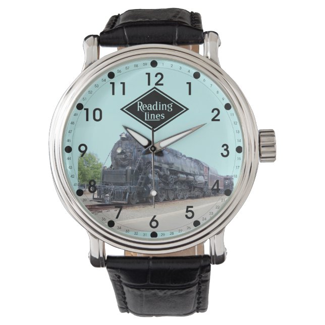 Baldwin- Reading Railroad Locomotive 2124 Watch (Front)