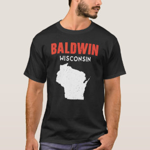 Baldwin USA State America Travel Montanan Helena T-Shirt