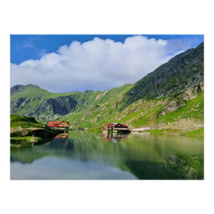 Balea Lake Reflection – Carpathian Alpine Print