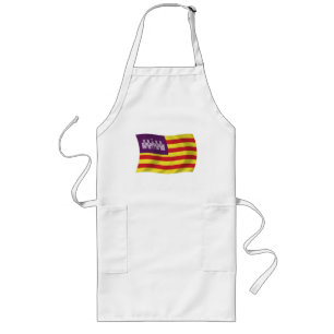 Balearic Islands Flag Apron