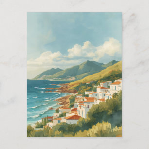 Balearic Islands Vintage French Riviera Travel Postcard