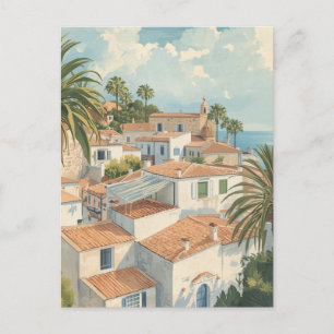 Balearic Islands Vintage French Travel Holiday Postcard