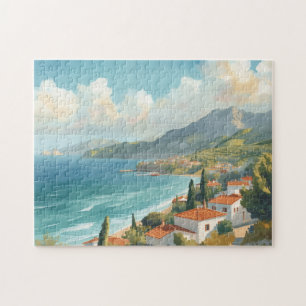 Balearic Islands Vintage French Travel Jigsaw Puzzle