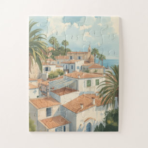 Balearic Islands Vintage French Travel Jigsaw Puzzle