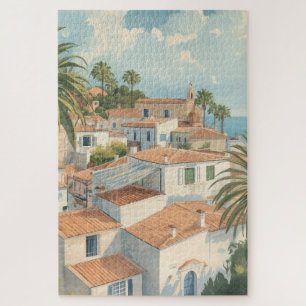 Balearic Islands Vintage French Travel Jigsaw Puzzle