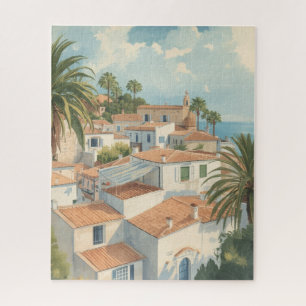 Balearic Islands Vintage French Travel Jigsaw Puzzle