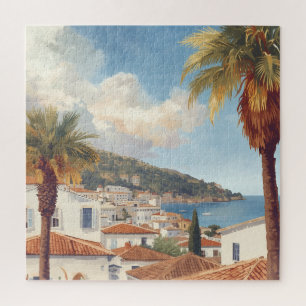 Balearic Islands Vintage French Travel Jigsaw Puzzle