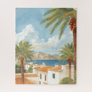 Balearic Islands Vintage French Travel Jigsaw Puzzle