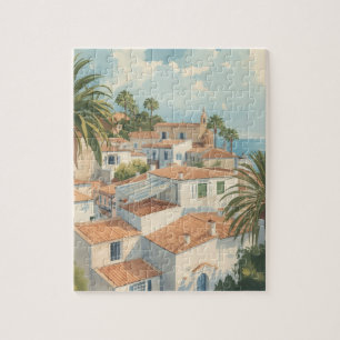 Balearic Islands Vintage French Travel Jigsaw Puzzle