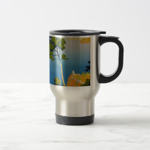 Balearic Islands Vintage French Travel Mug