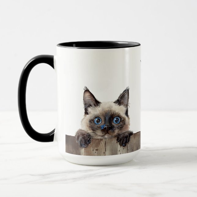 Balenese Cat Mug (Left)