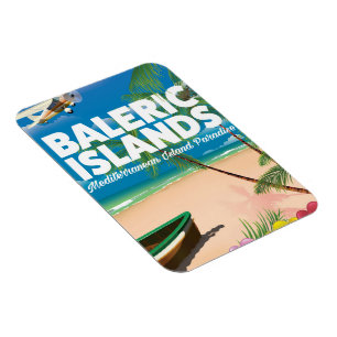 baleric islands Mediterranean paradise Magnet
