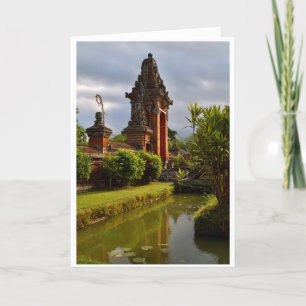 Bali Ancient Temple Card