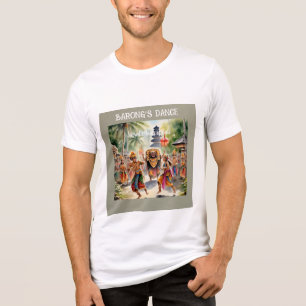 Bali, Barong Dance, Indonesia Culture T-Shirt Tri-Blend Shirt
