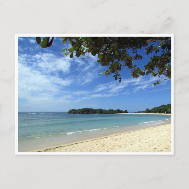 bali beach postcard (Front)