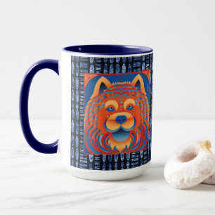BALI BLISS Chow dog 15 ounce Mug