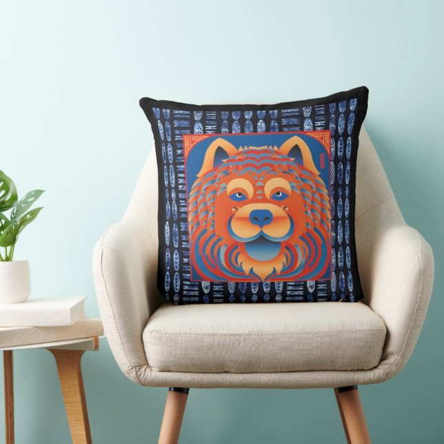 BALI BLISS Chow dog  Cushion (Creator Uploaded)