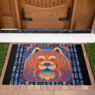 BALI BLISS Chow dog  Doormat