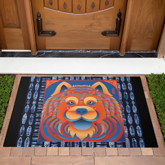BALI BLISS Chow dog  Doormat (Creator Uploaded)