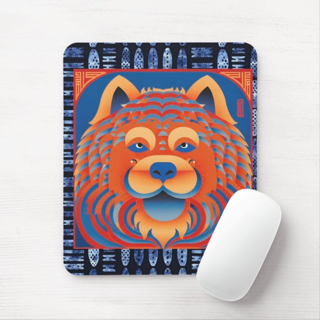 BALI BLISS Chow dog  Mouse Pad (With Mouse)