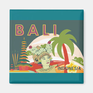 Bali Dancer Holiday Gifts Magnet