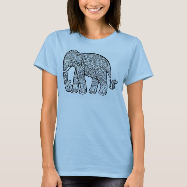 "BALI ELEPHANT" Spaghetti Strap Tank For Women (Front)