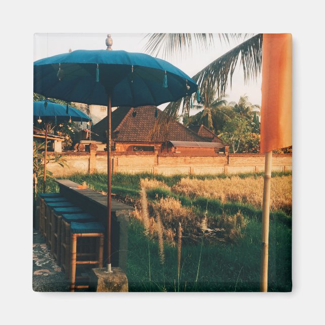 Bali Fields  Magnet (Front)