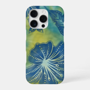 Bali Flower Batik Tropical  iPhone 16 Pro Case