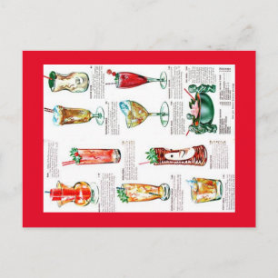 Bali Hai Pontchartrain Beach Drinks Postcard