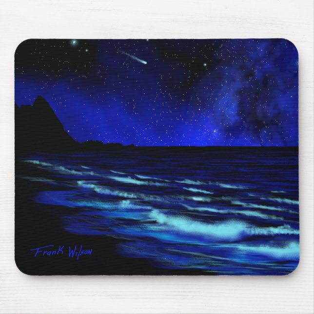 Bali Hai Tunnels Beach Kauai Mousepad (Front)