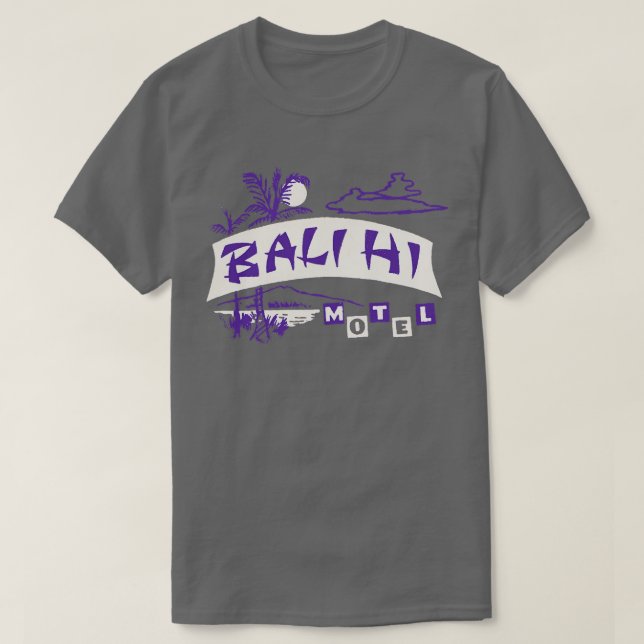 Bali Hi Motel T-Shirt (Design Front)