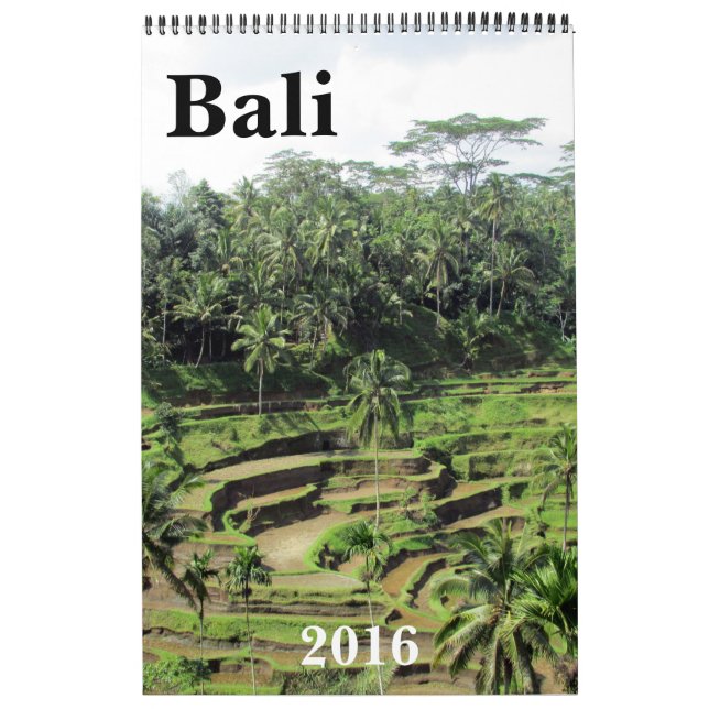 bali indo 2016 calendar (Cover)