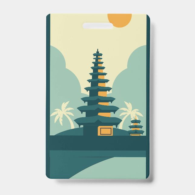 Bali Indonesia ID Badge (Front)