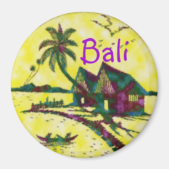 Bali Indonesia Magnet (Front)