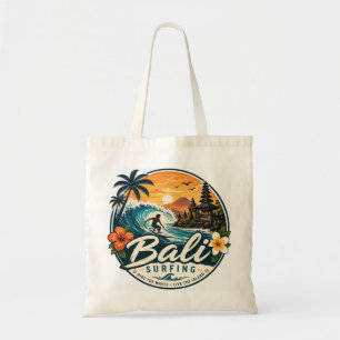 Bali, Indonesia Surfing Tote Bag