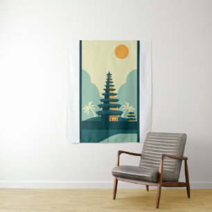 Bali Indonesia Tapestry