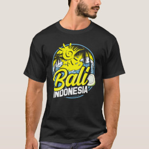 Bali  Indonesia Women Men Balinese Travel Kids Den T-Shirt