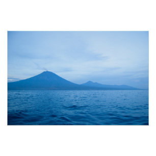 Bali Mount Agung Early Morning Art Poster